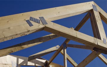 St Brides Major roof trusses for new builds and additions