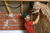 St Brides Major tapered roof insulation